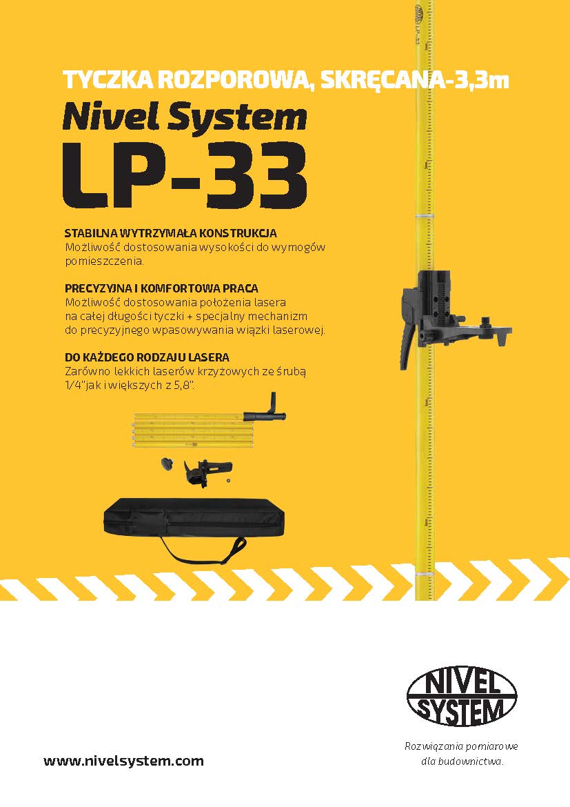Nivel System LP 33 leaflet PL
