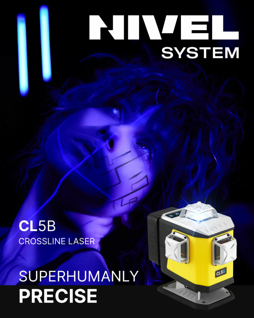 Crossline lasers CL5 series 3 Lasery budowlane Nivel System CL5
