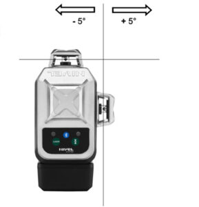 Zmotoryzowany laser krzyżowy CLx3G MOTOR - z zieloną wiązką 1 Adapter CLx3 Motor