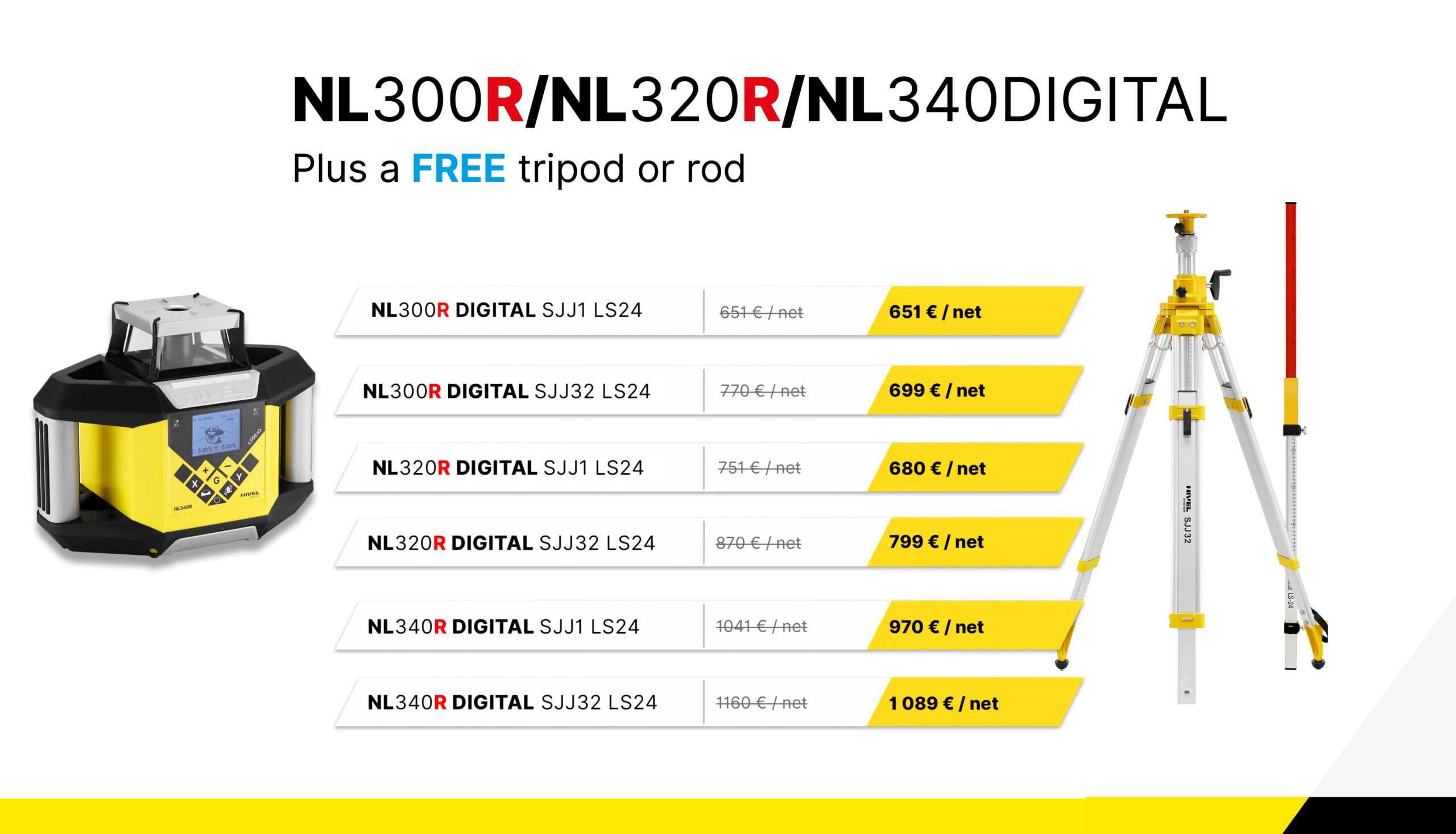 Nivel System promotion – NL300 series